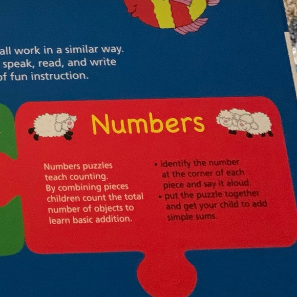 Early learning puzzle set flashcards - Picture 6 of 11